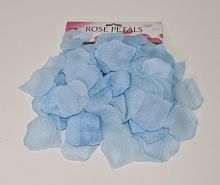 Лепестки роз. Голубой.  Упаковка 150 шт