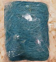 наполнитель сизаль голубой 50 гр