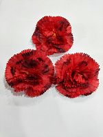 Гвоздика №1 . Диаметр 10 см. Ткань. Упаковка 5 шт.