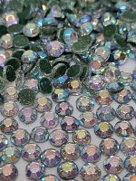 Стразы акриловые клеевые. Термо фиксация. Голографические. Размер 4 мм. Вес 0,5 кг.