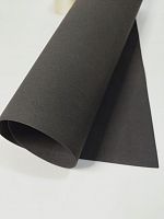 фоамиран 1 мм 50*50 черный 10 листов