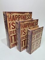 Книга -шкатулка Набор 3в1. №1