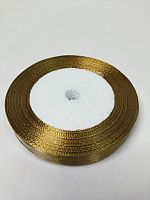 Лента атласная 1,2см 25 ярдов "Хаки"