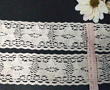 кружево льняное 4.8 см бежевый 10 ярдов