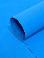 Фоамиран 1 мм 50*50 см. Цвет светло синий. Упаковка 10 листов.