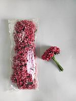 Тычинки для флористики малиновая, пачка 12 шт