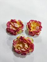 Пионовидная роза №5. Ткань 5 см. Упаковка 10 шт