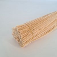 Синельная проволока кремовая. Размер: длина 30 см диаметр 0,5 см. 