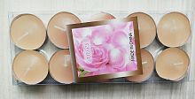 свечи чайные 10 шт розовые