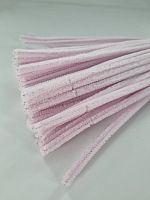 Синельная проволока Светло розовая.